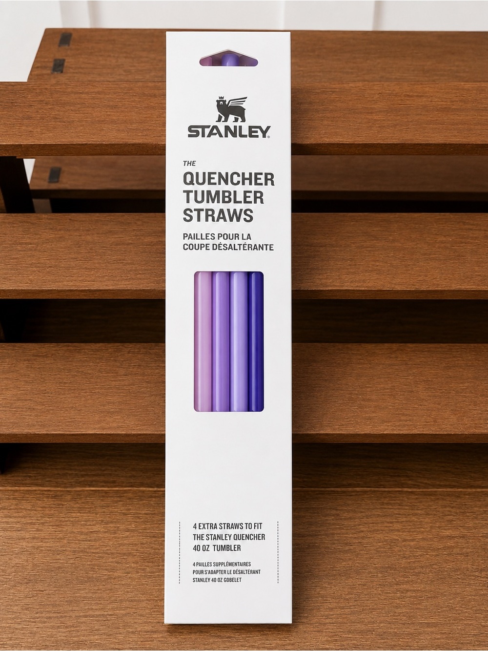 Stanley Purple & Lavender Quencher Tumbler Straws